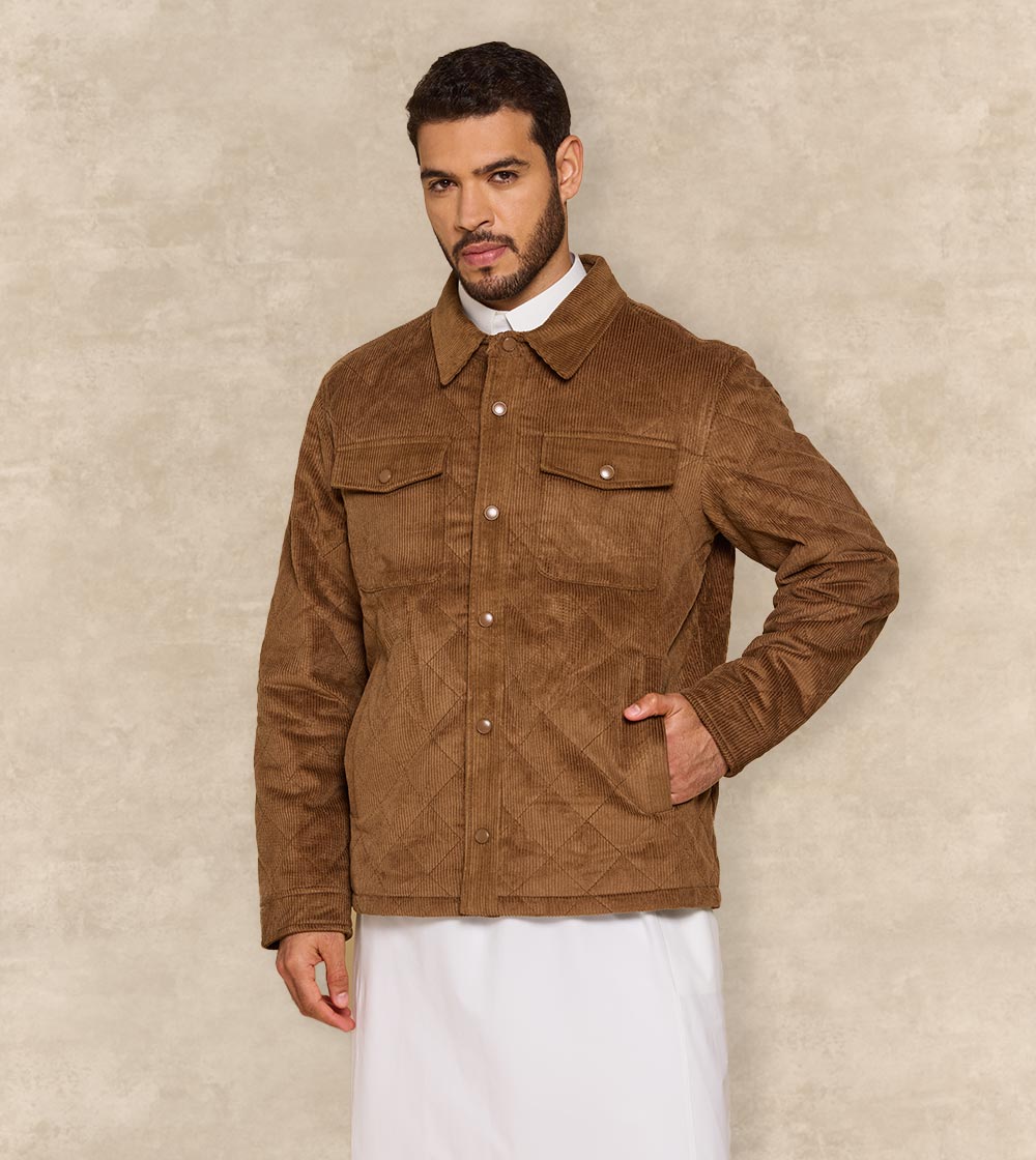 Textured Corduroy Jacket