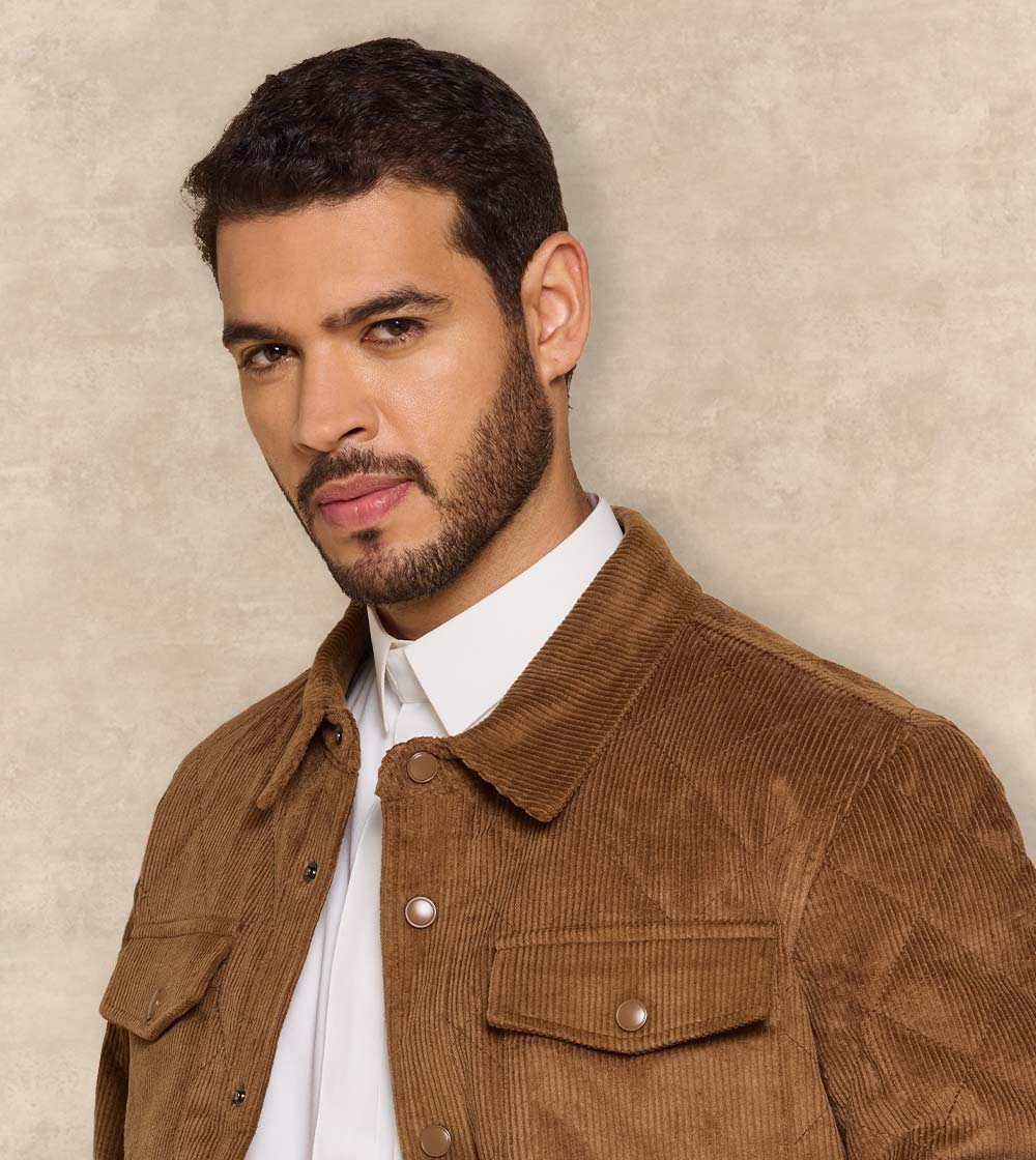 Textured Corduroy Jacket