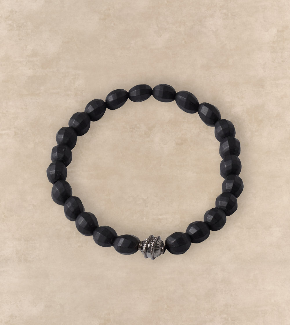 Beaded Stone Bracelet