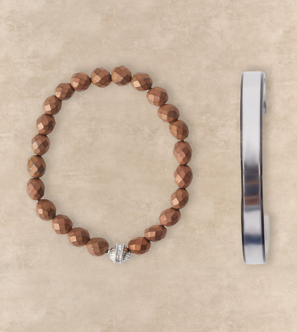 Beaded Stone Bracelet