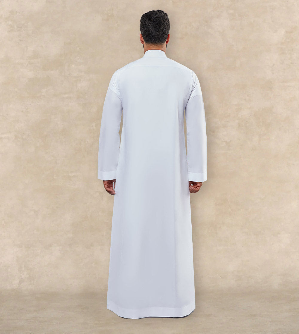 Premium White Thobe