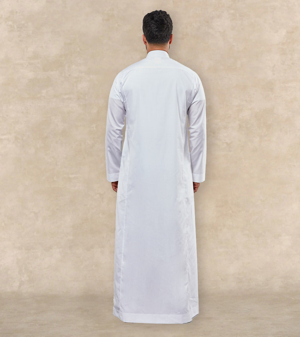 Elite White Thobe - Japanese