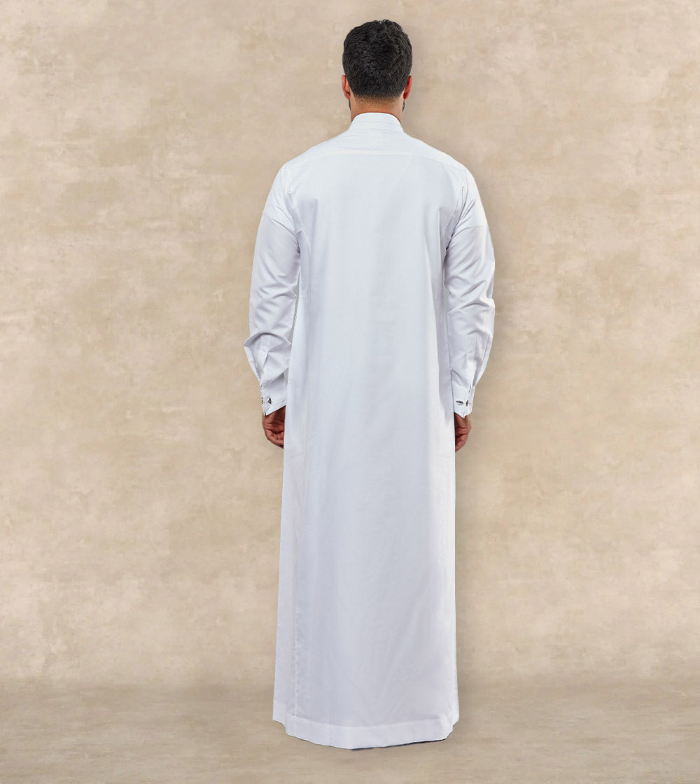 Premium White Thobe