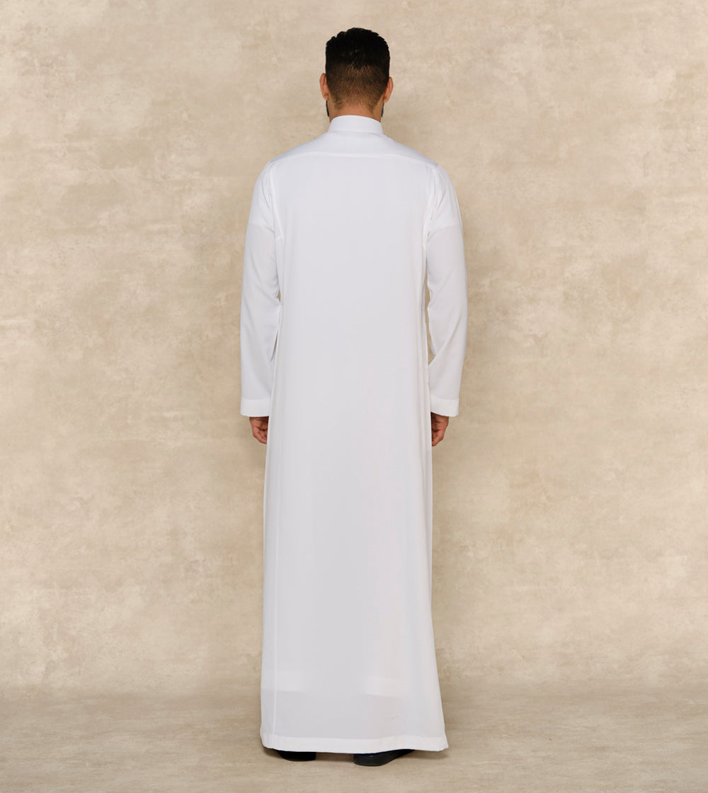 Formal White Thobe