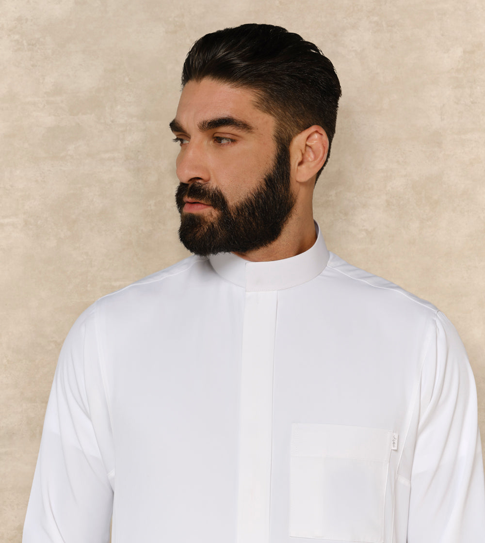 Formal White Thobe
