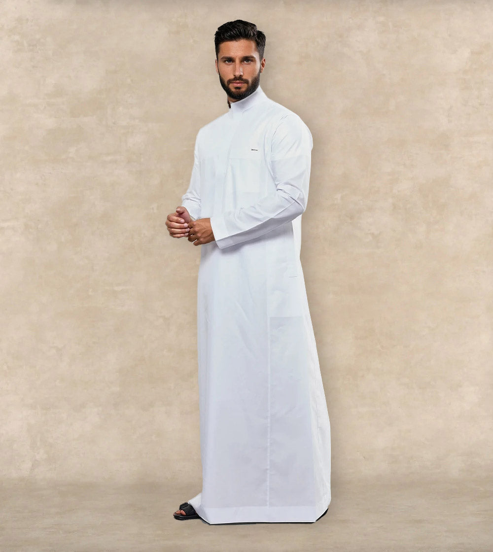 Premium White Thobe
