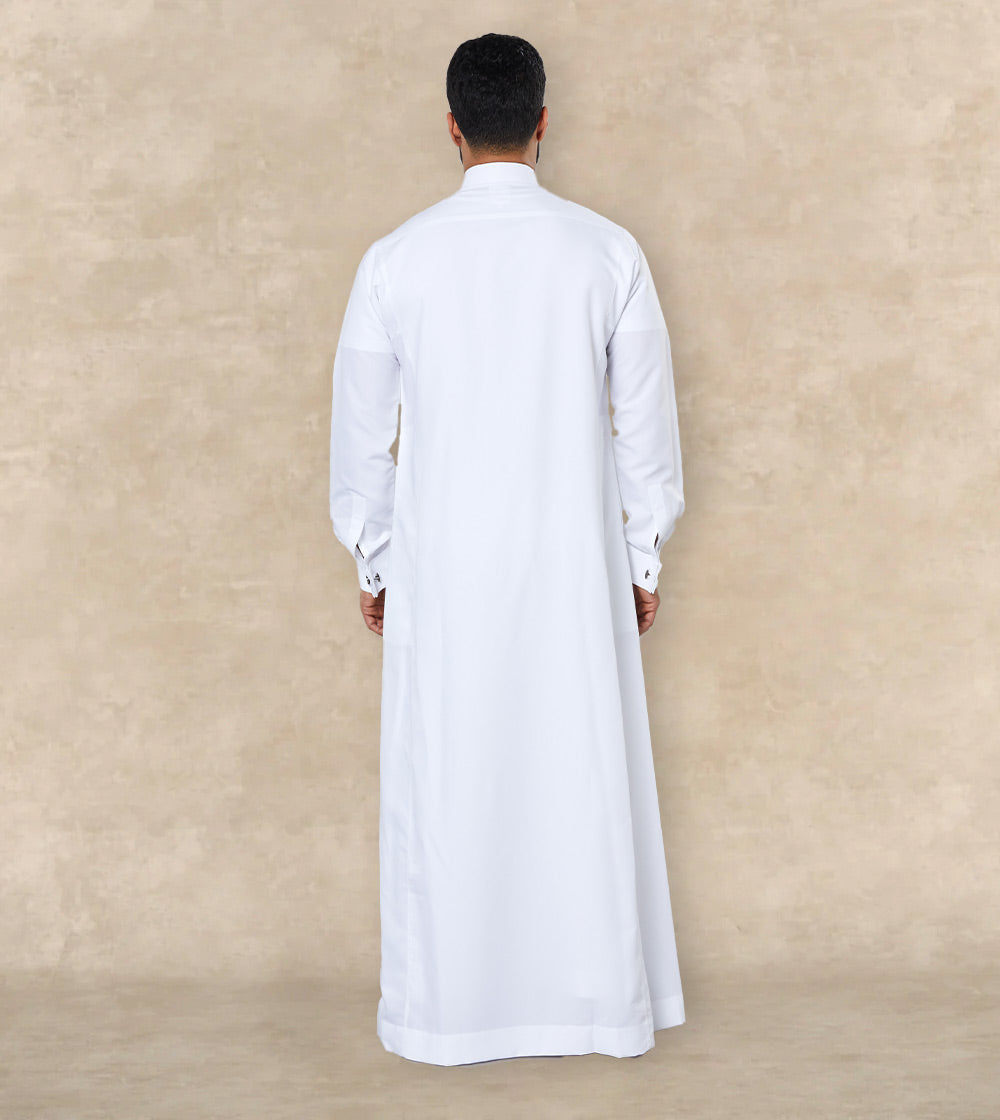 Premium White Thobe