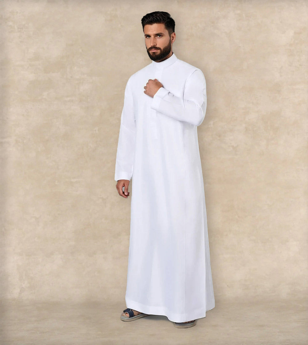 Classic White Thobe