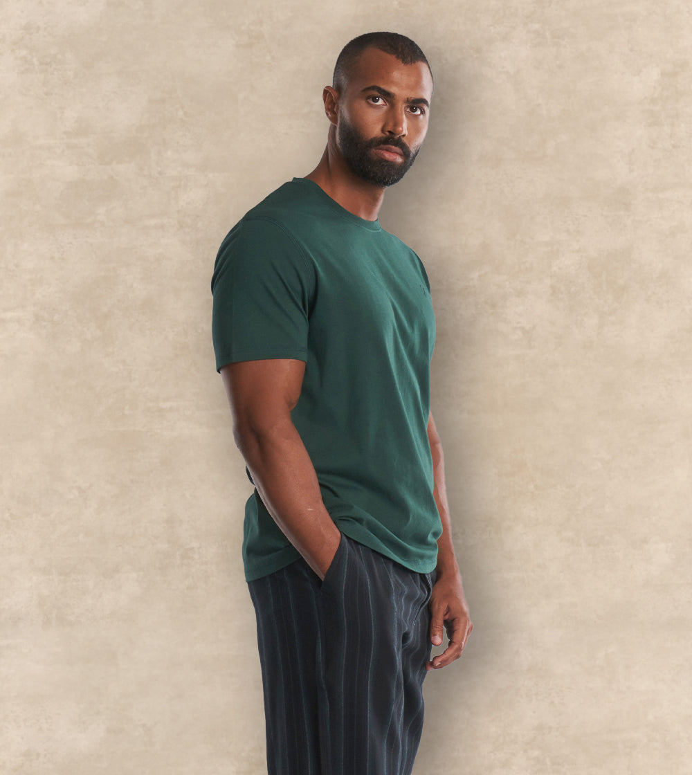 Winter Cotton Pajama Set Short Sleeves