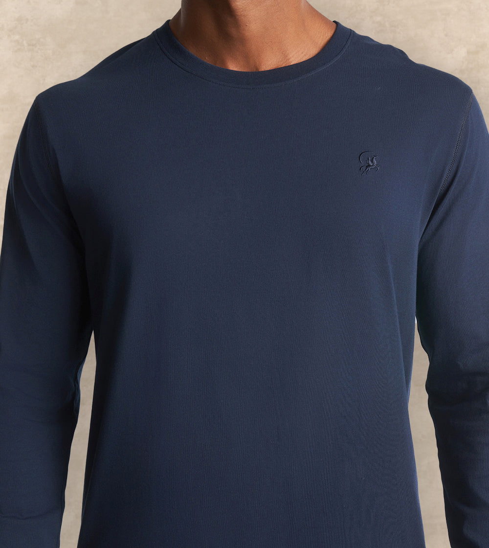 Winter Cotton Pajama Set Long Sleeves