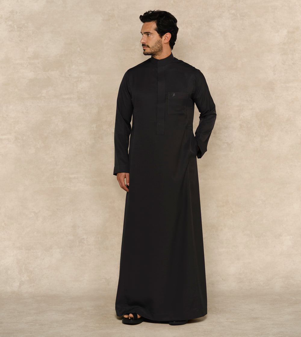 Smart Casual One Piece Collar Thobe