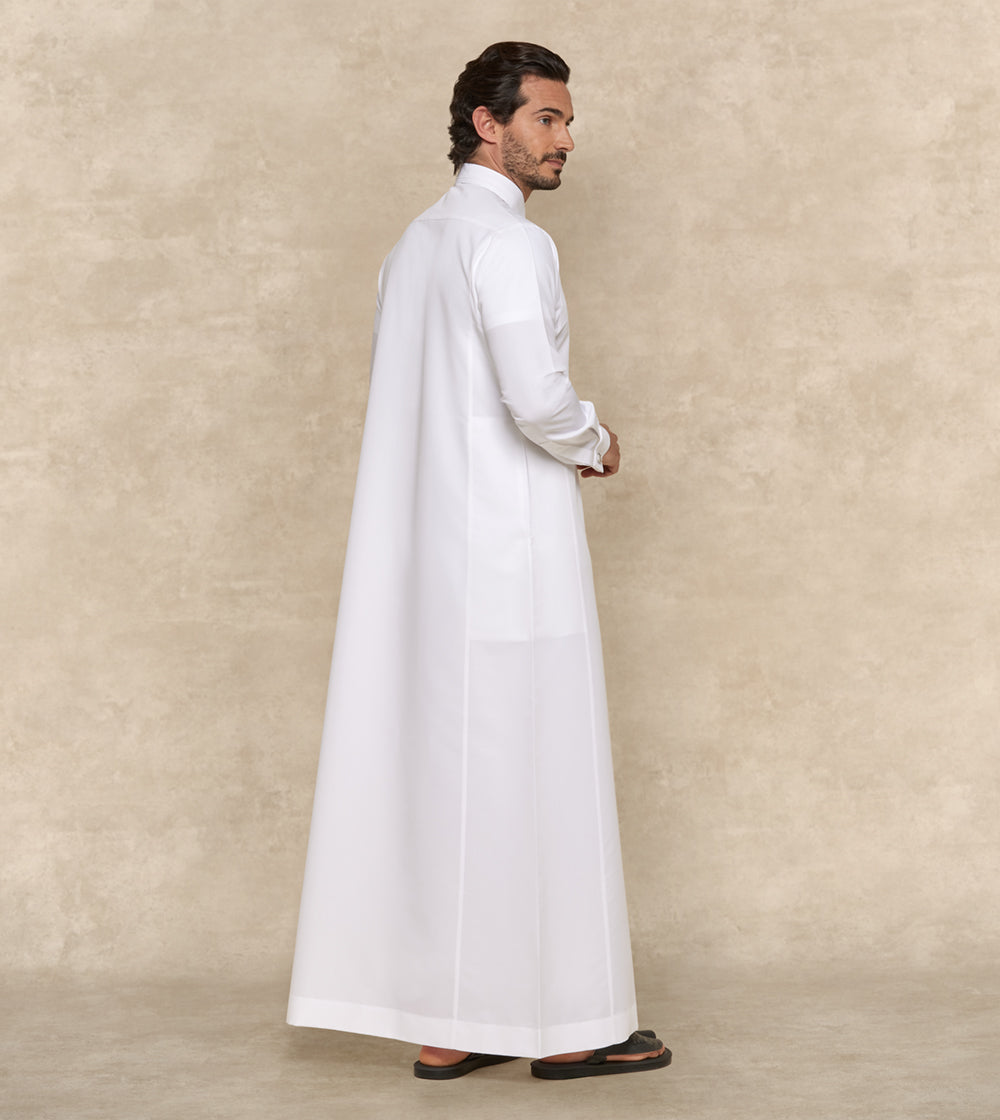 Premium White Thobe