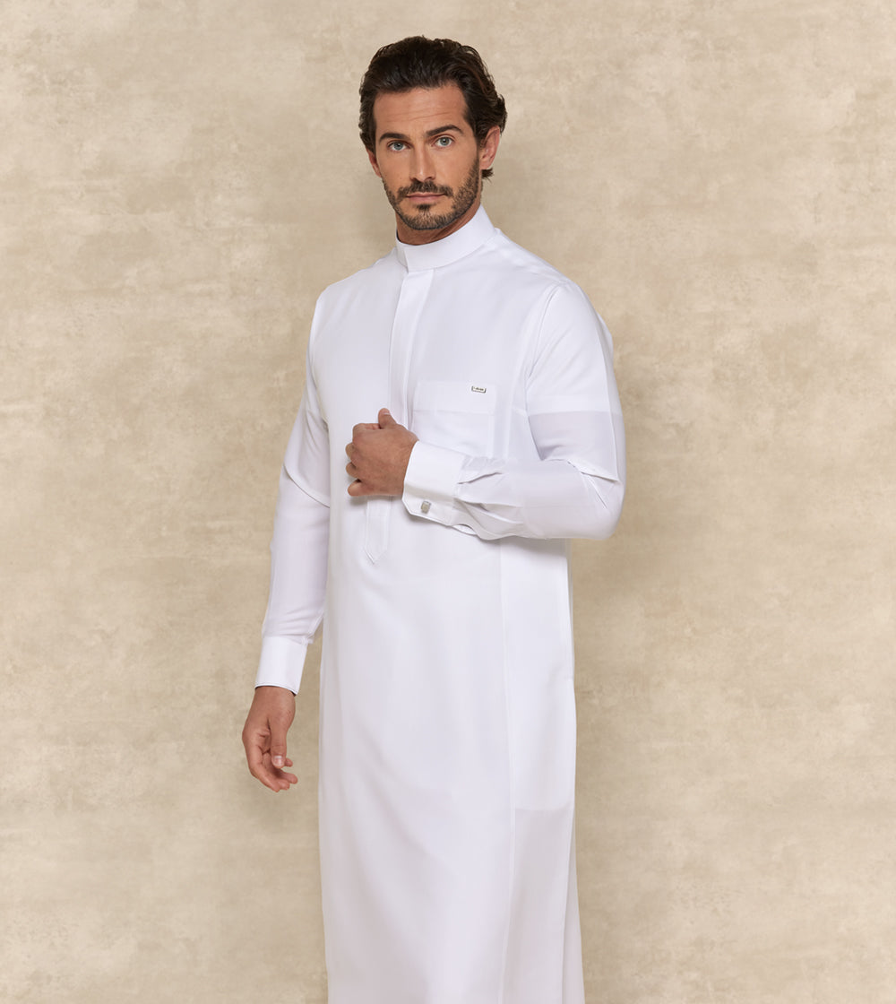 Premium White Thobe