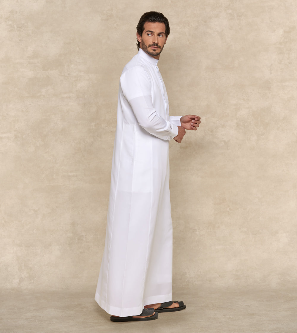 Premium White Thobe