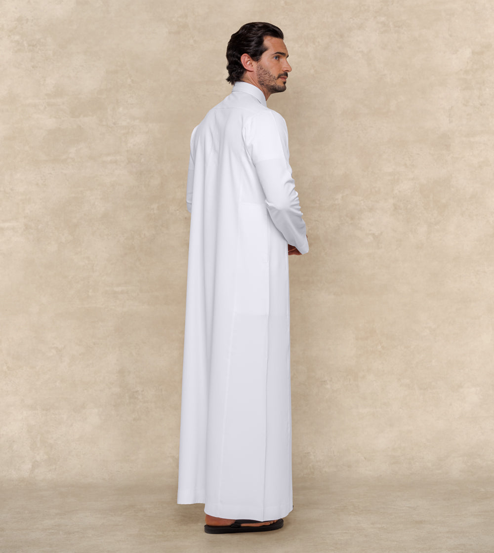 Premium White Thobe