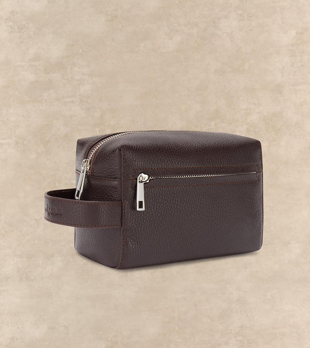 Leather Toiletry Bag