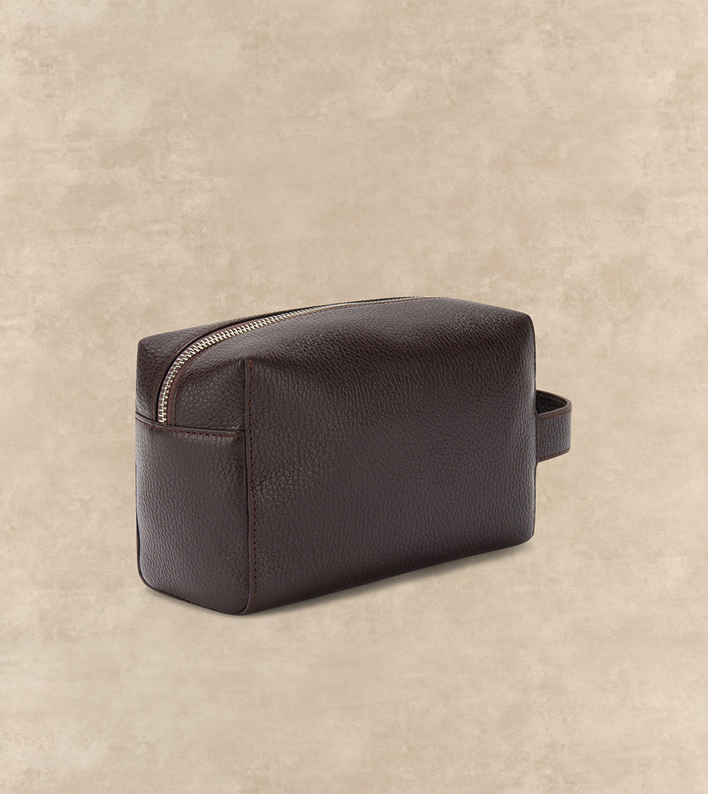 Leather Toiletry Bag
