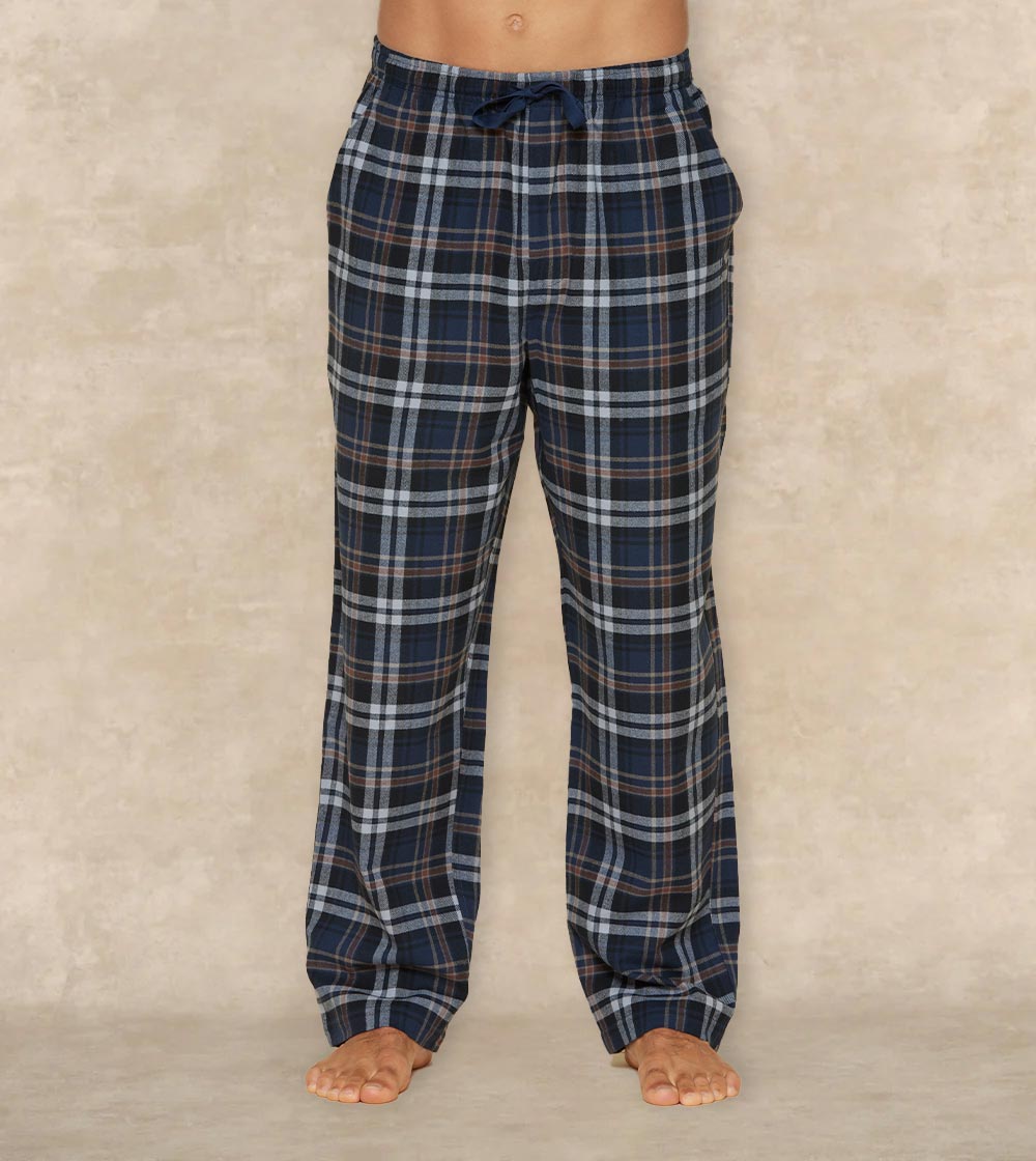 Winter Cotton Pajama Set Long Sleeves
