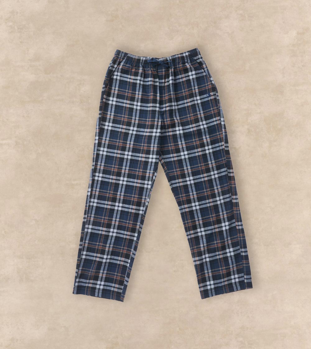 Winter Cotton Pajama Set Long Sleeves