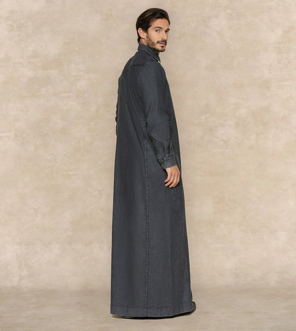 Casual Denim Thobe