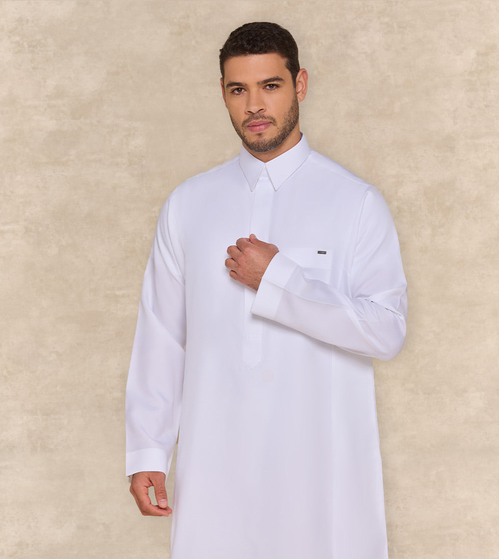 Formal White Thobe