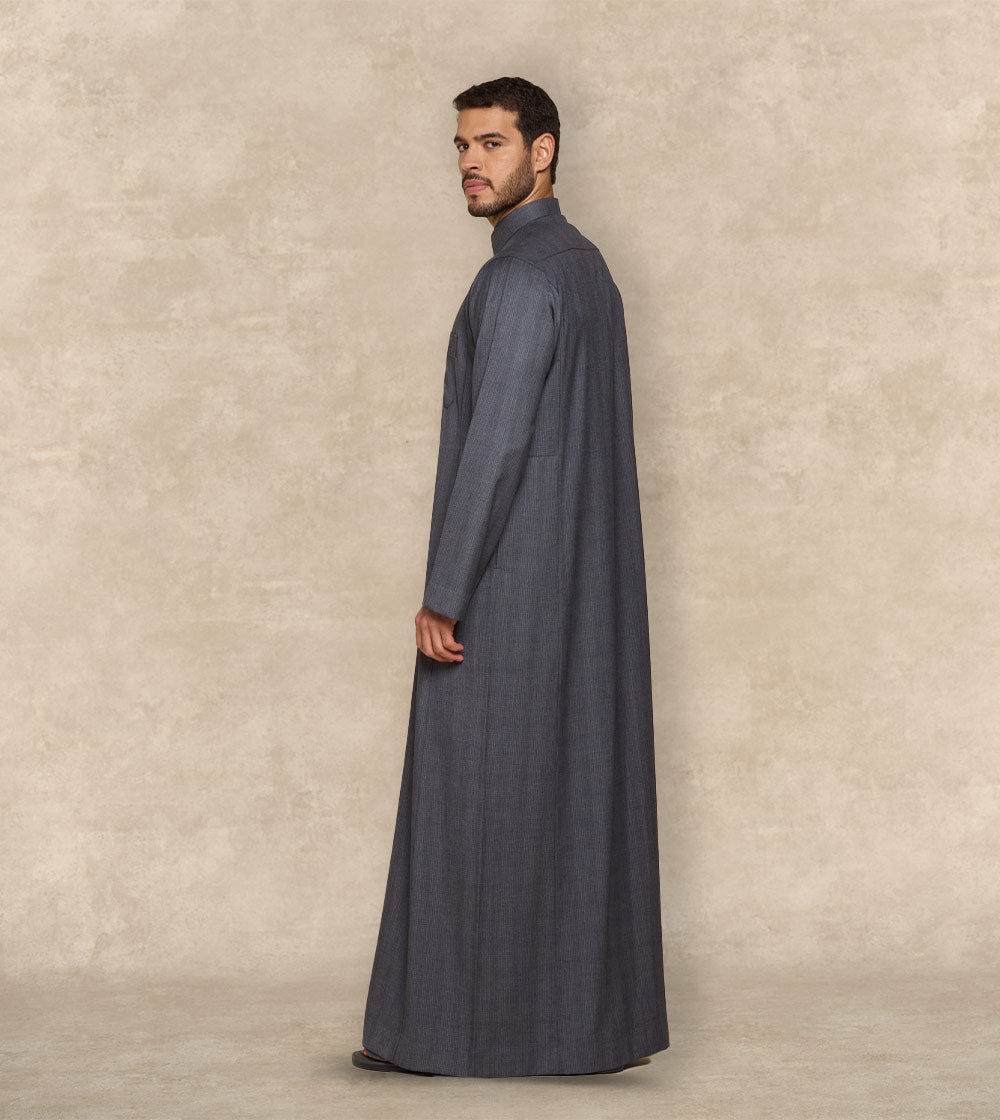 Formal Grey Thobe