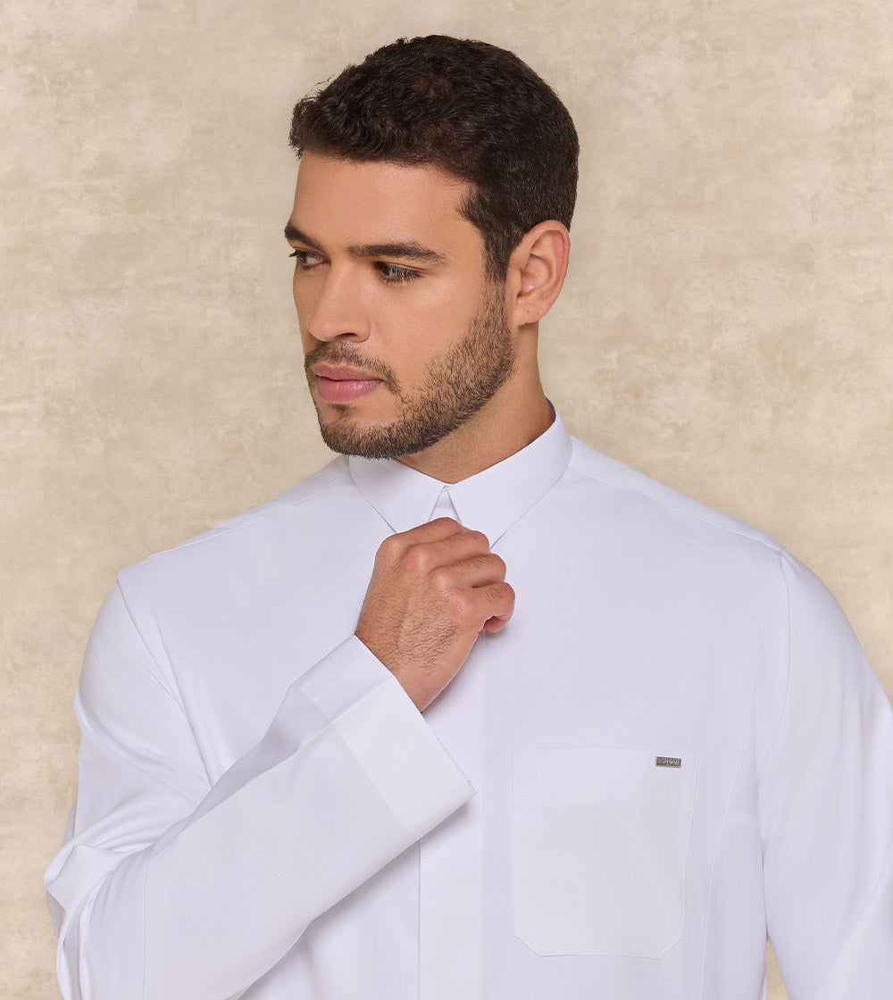 Formal White Thobe