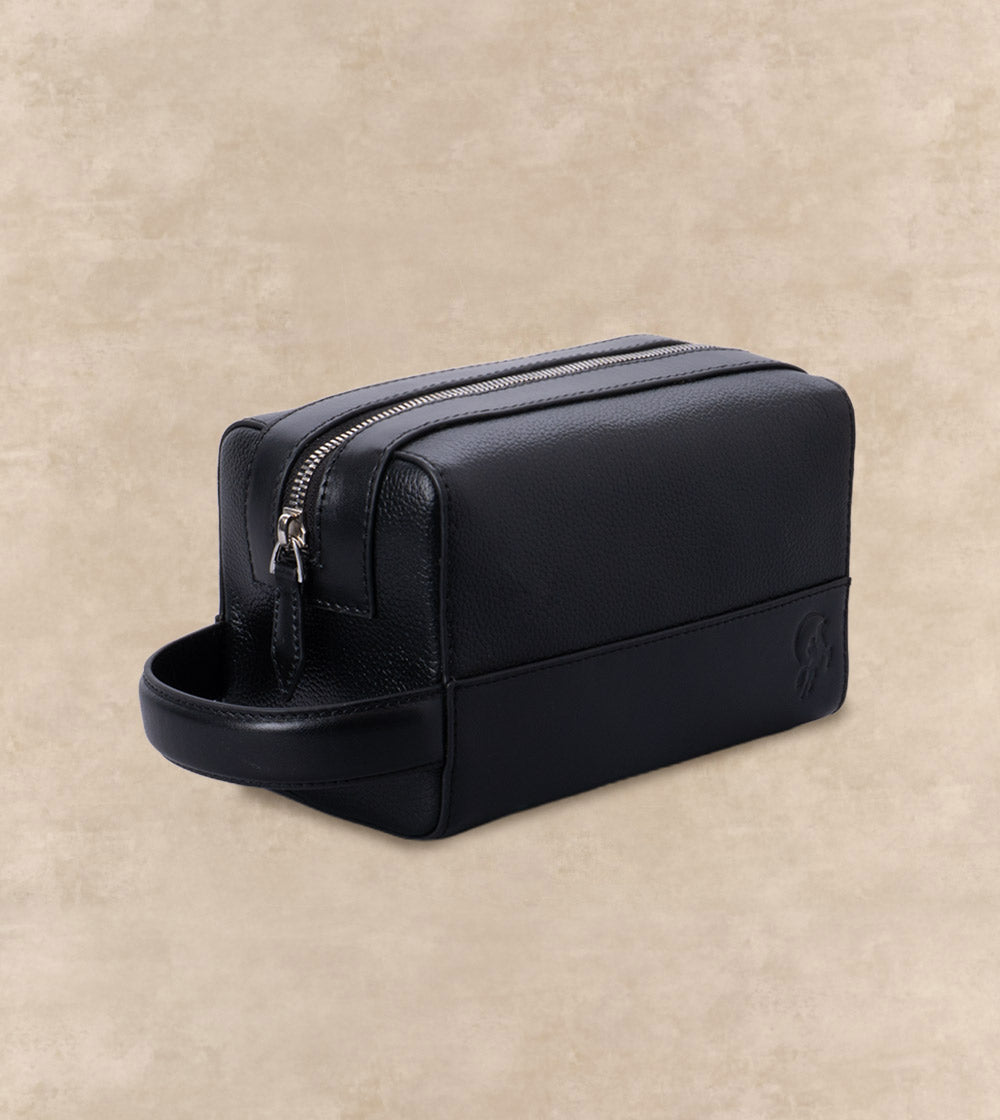 Men’s Leather Toiletry Bag