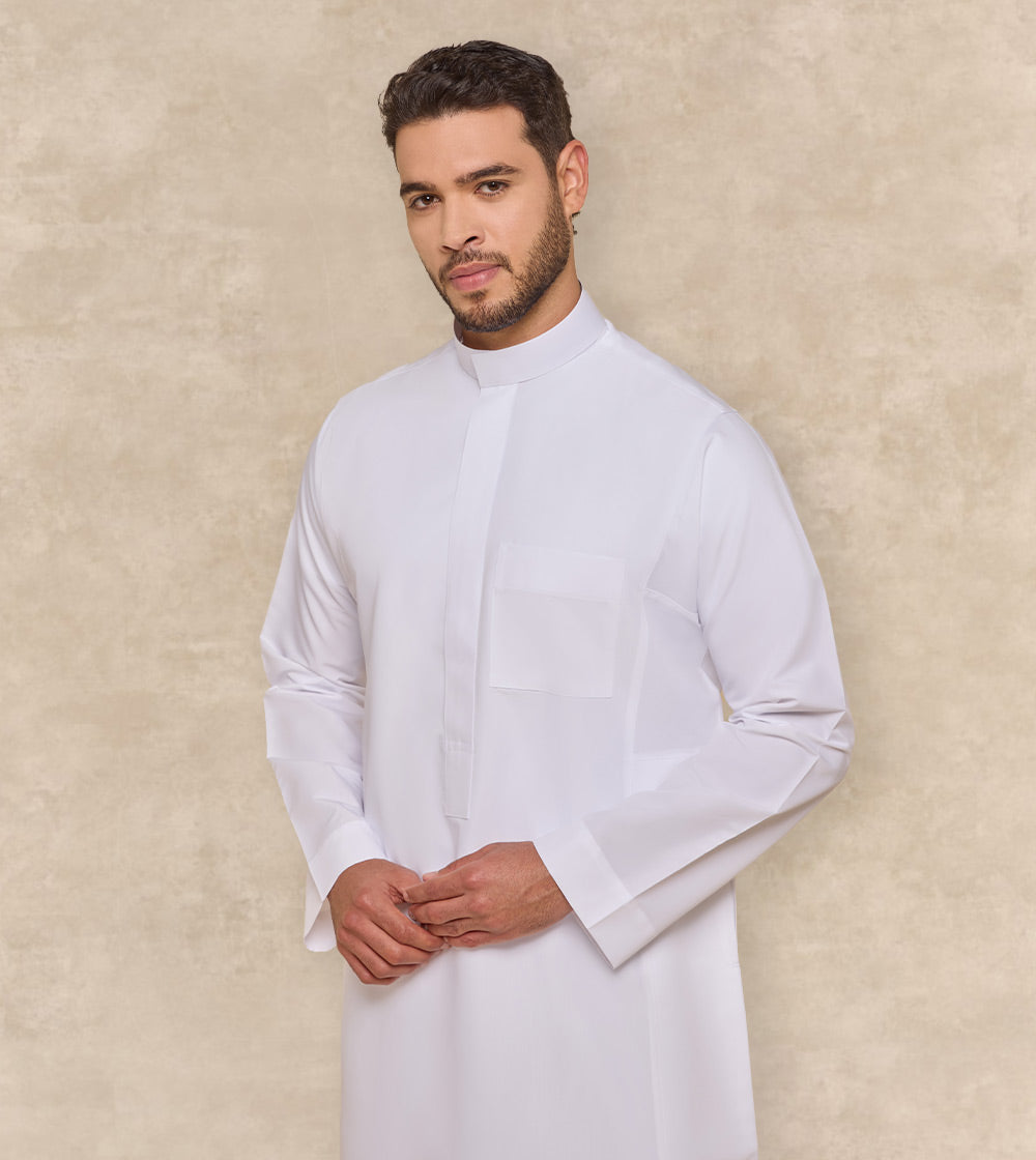 Classic Off-white Thobe