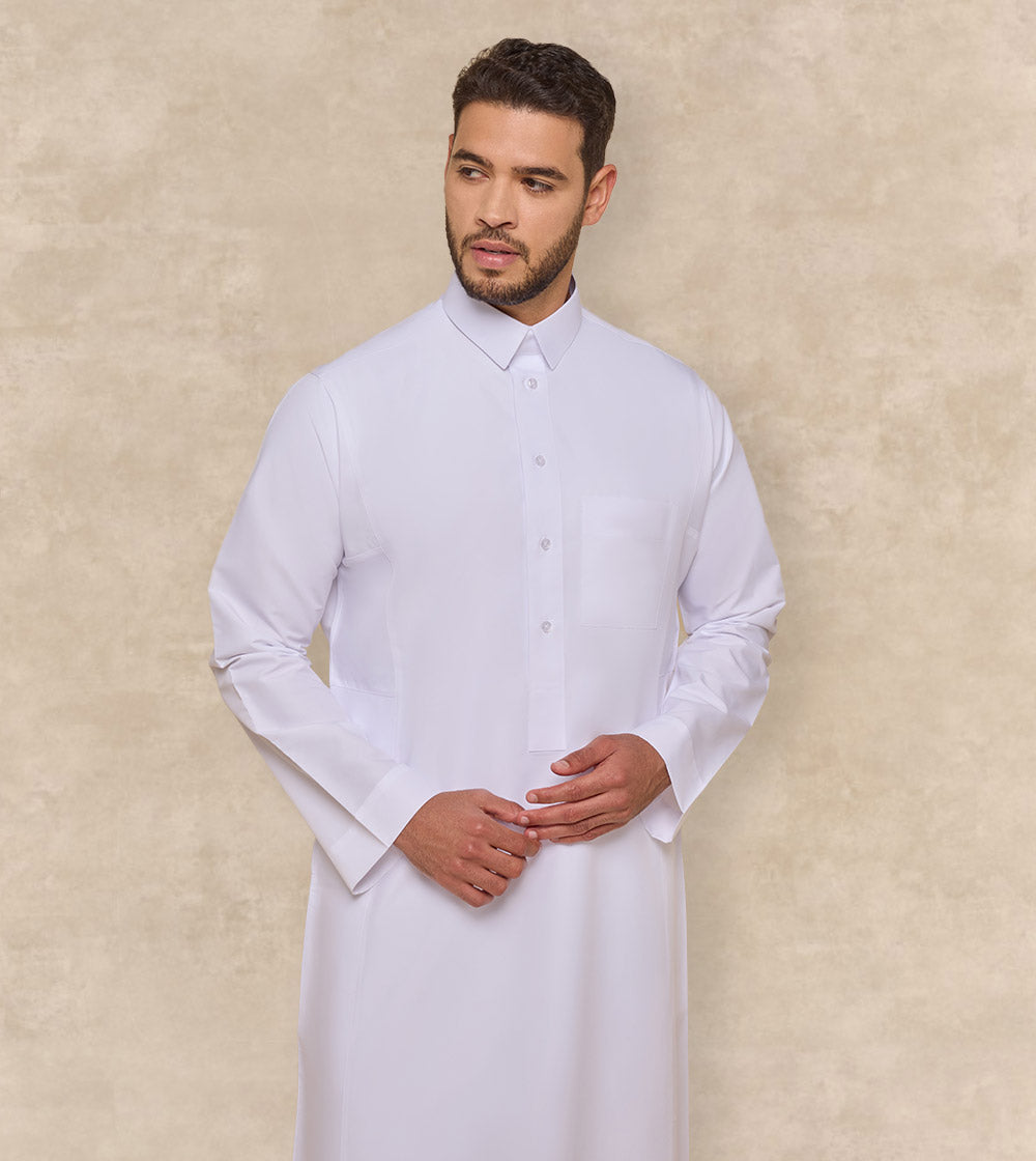 Classic White Thobe