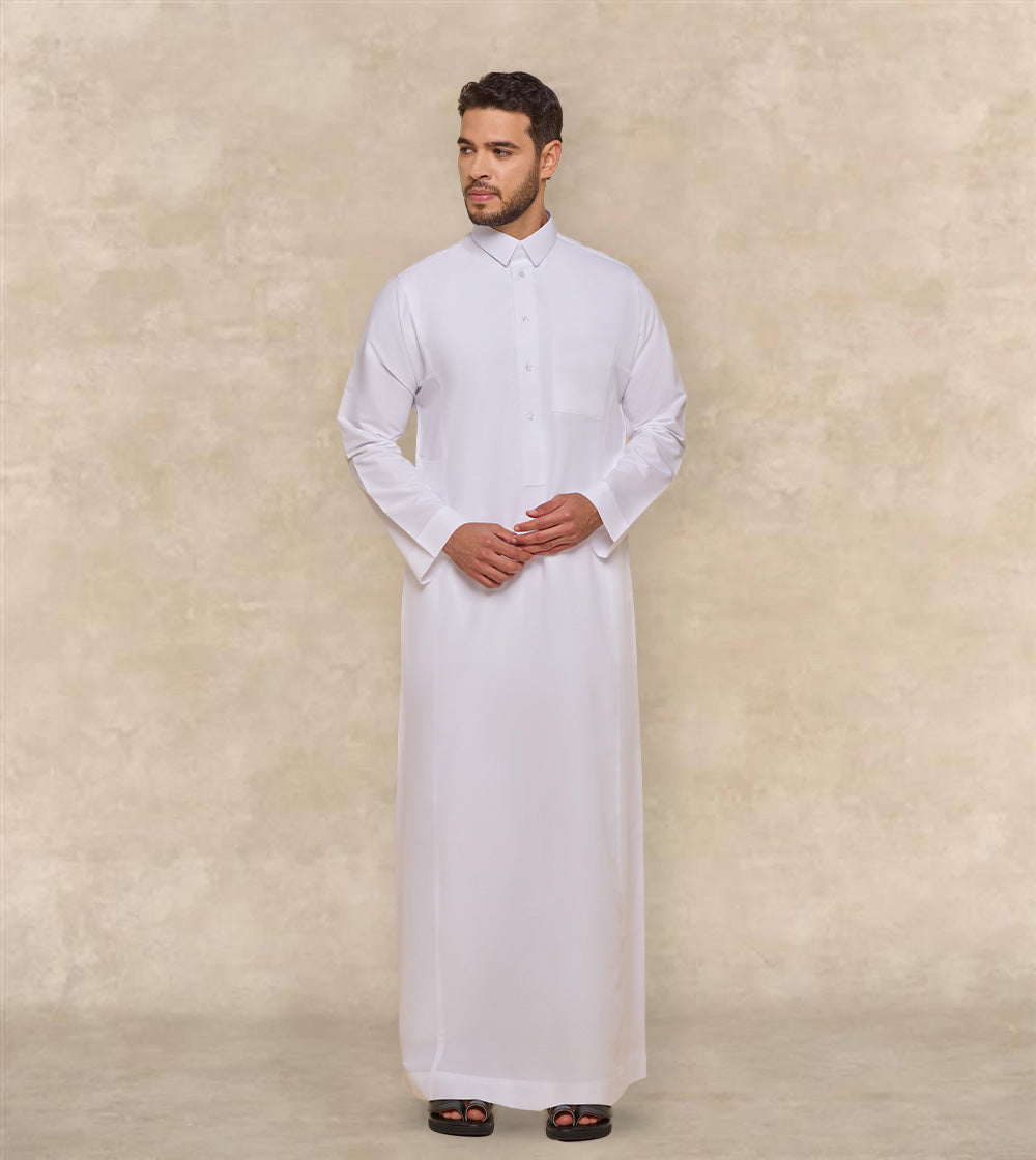 Classic Off-white Thobe