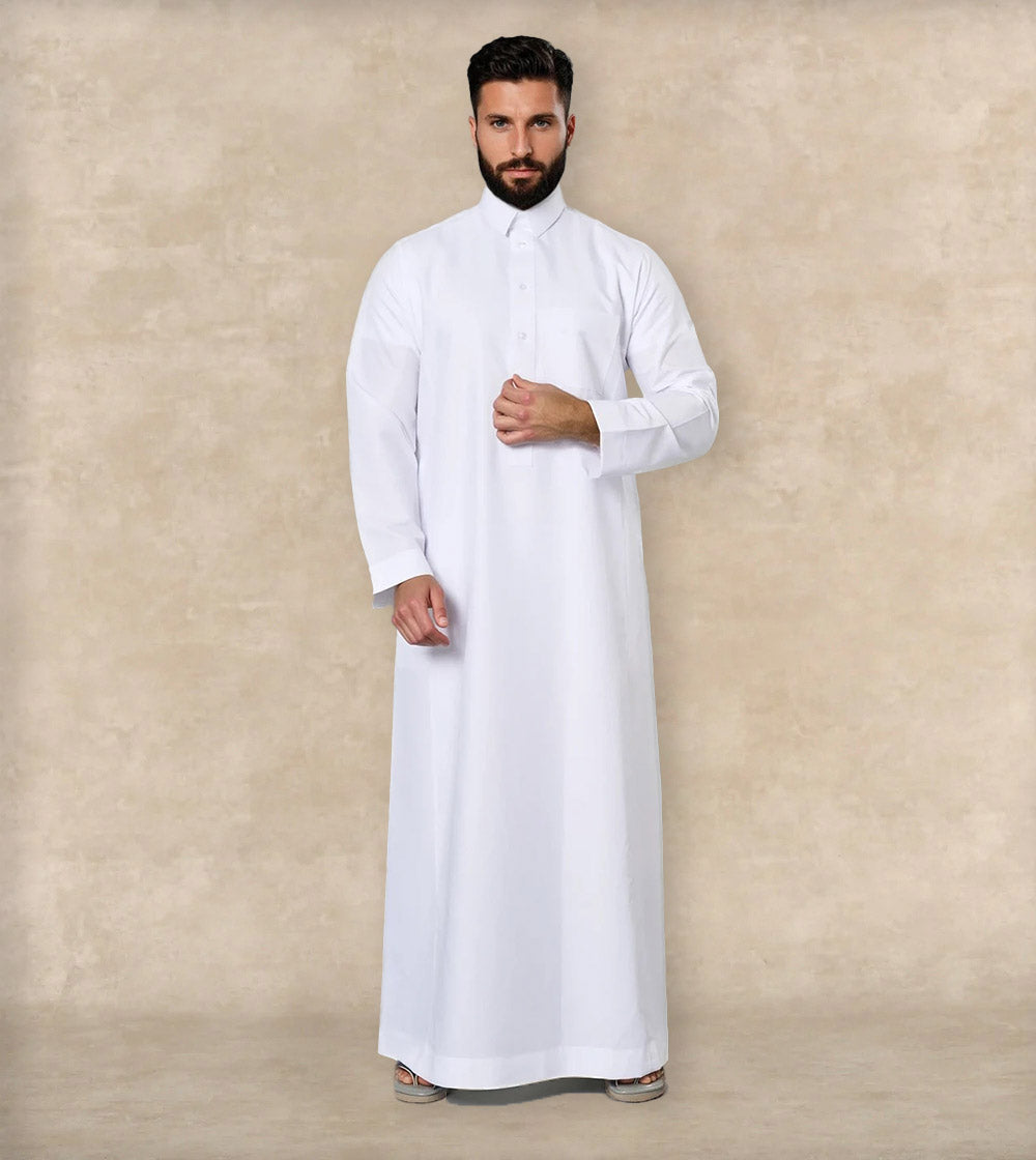 Classic White Thobe