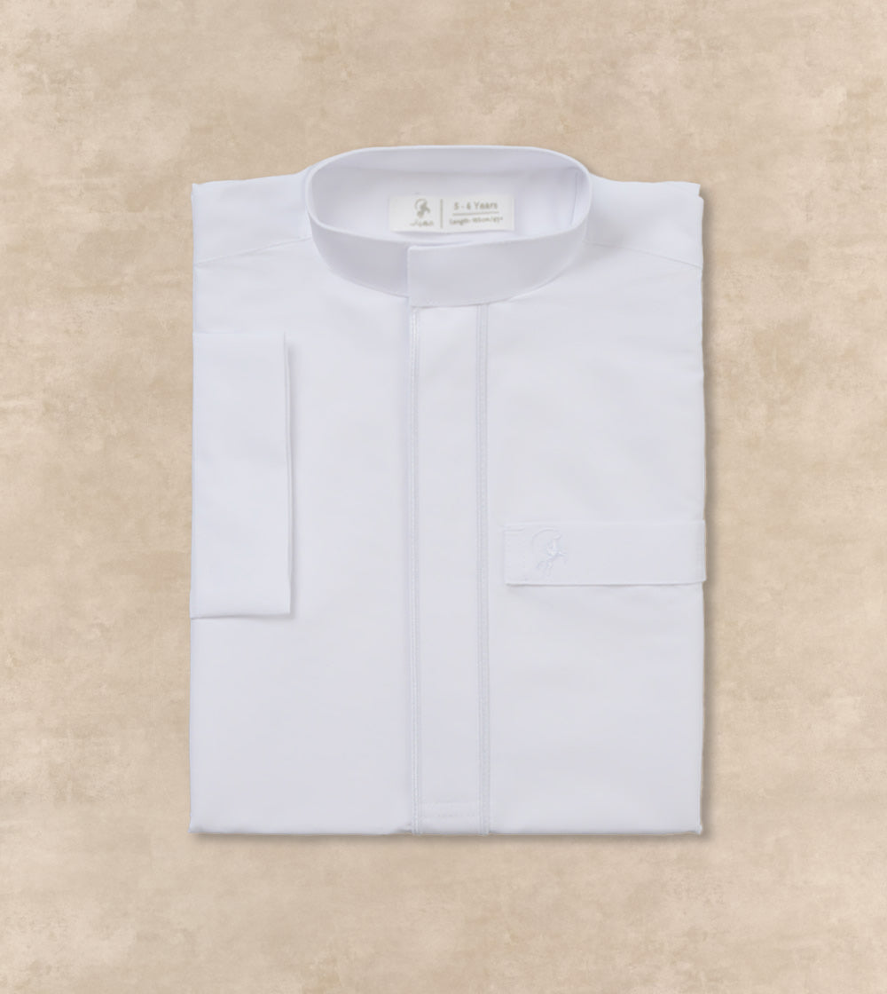 Little Warrior Thobe With Embroidery