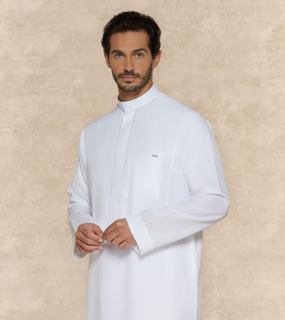 Classic White Thobe