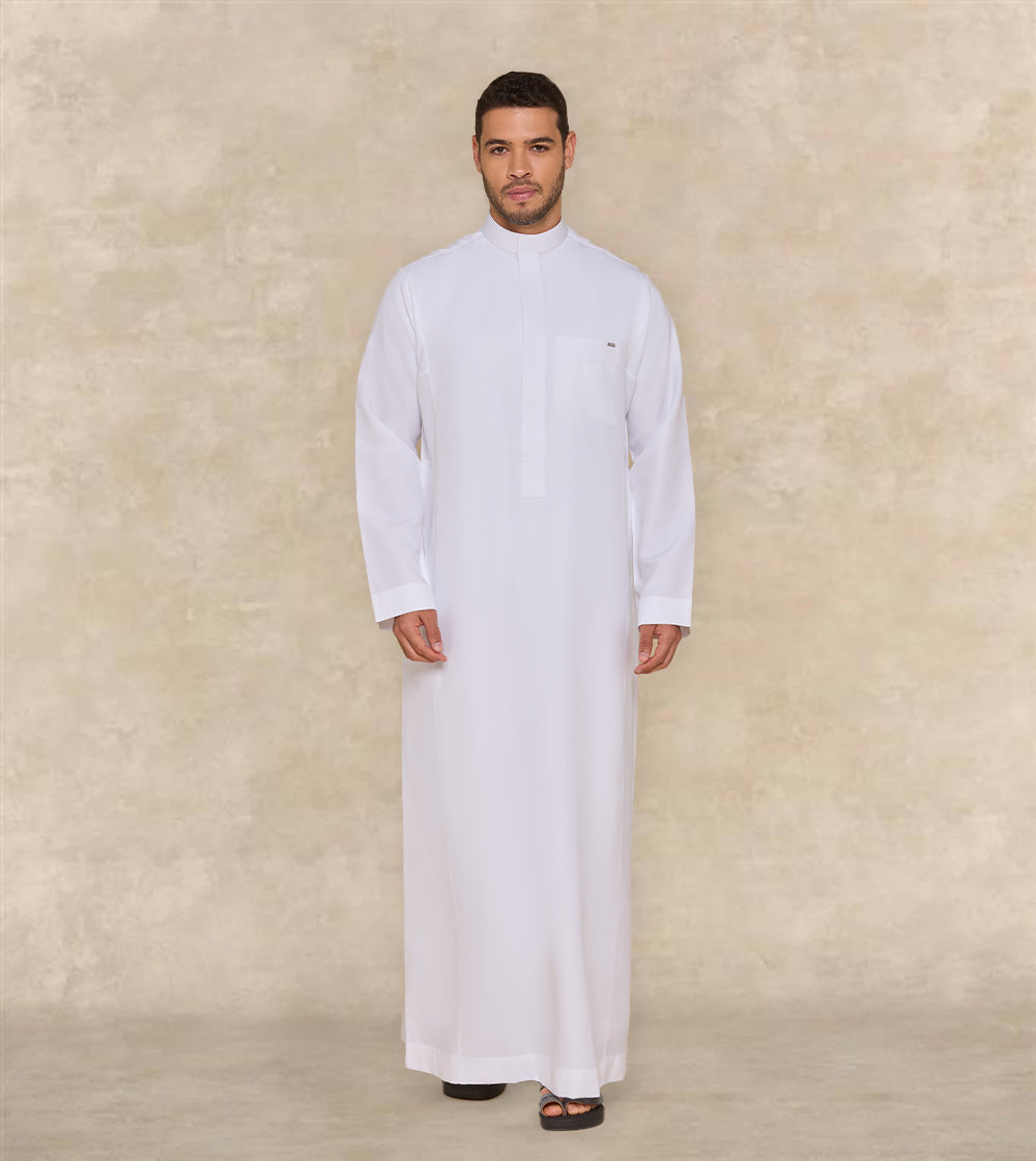 Formal White Thobe