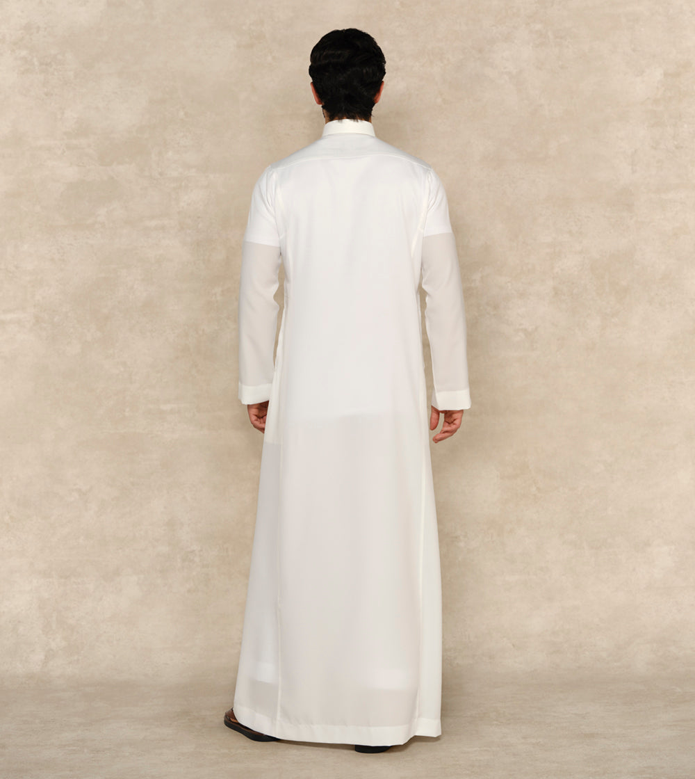 Premium White Thobe