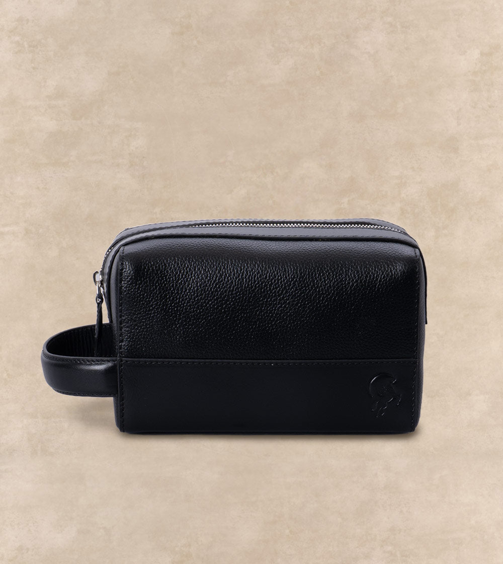 Men’s Leather Toiletry Bag