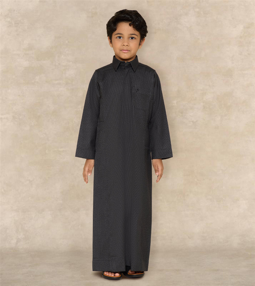 Textured Little Warrior Thobe