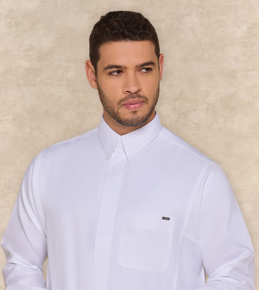 Formal White Thobe