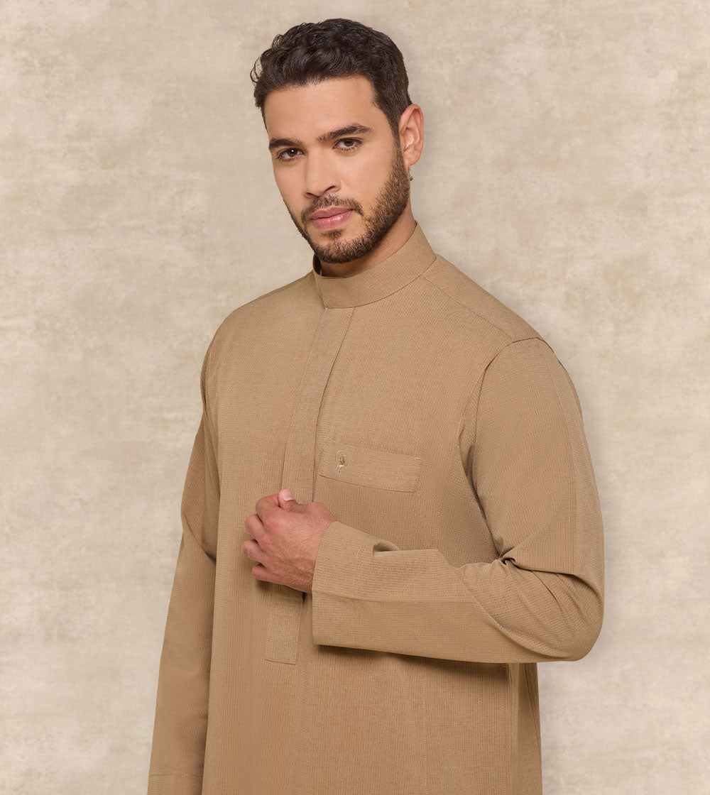 Textured Casual Thobe