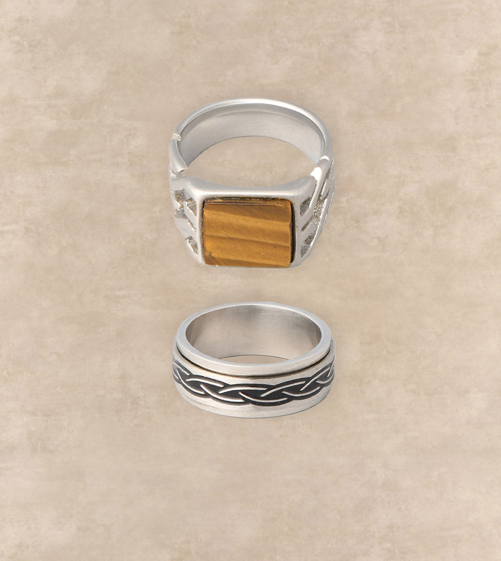 Men Ring Set