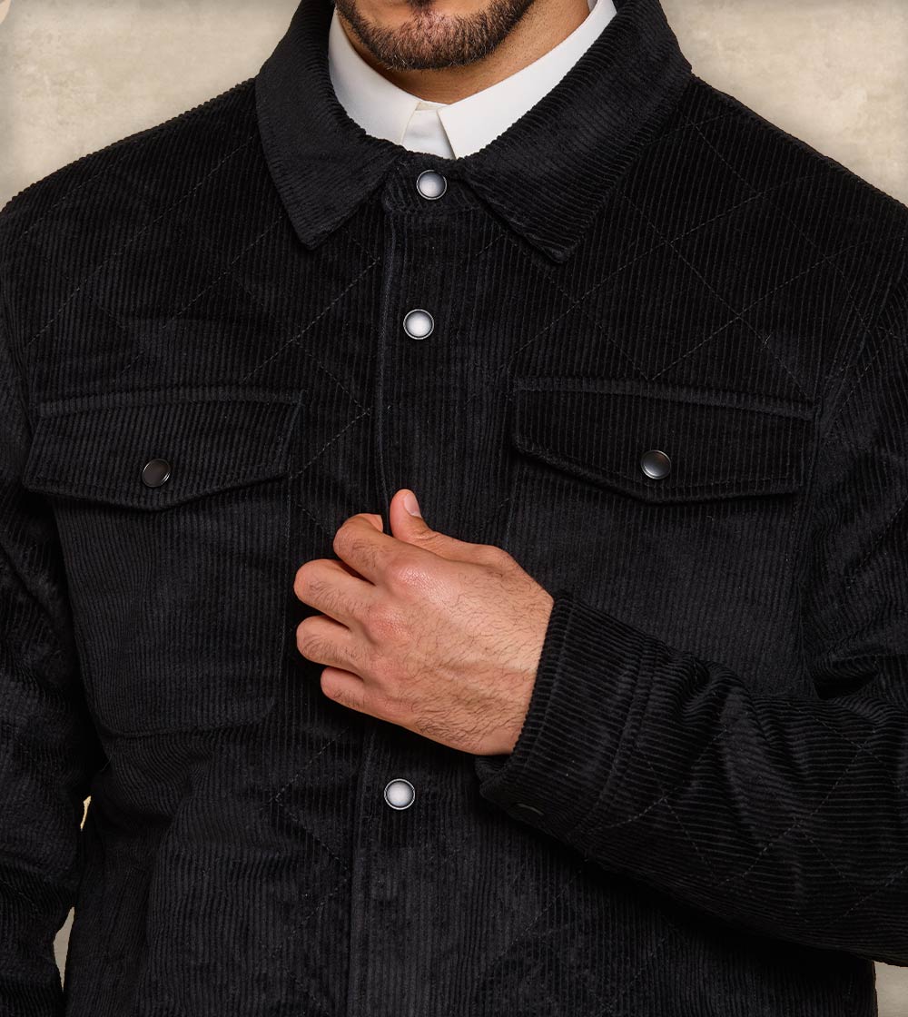Textured Corduroy Jacket