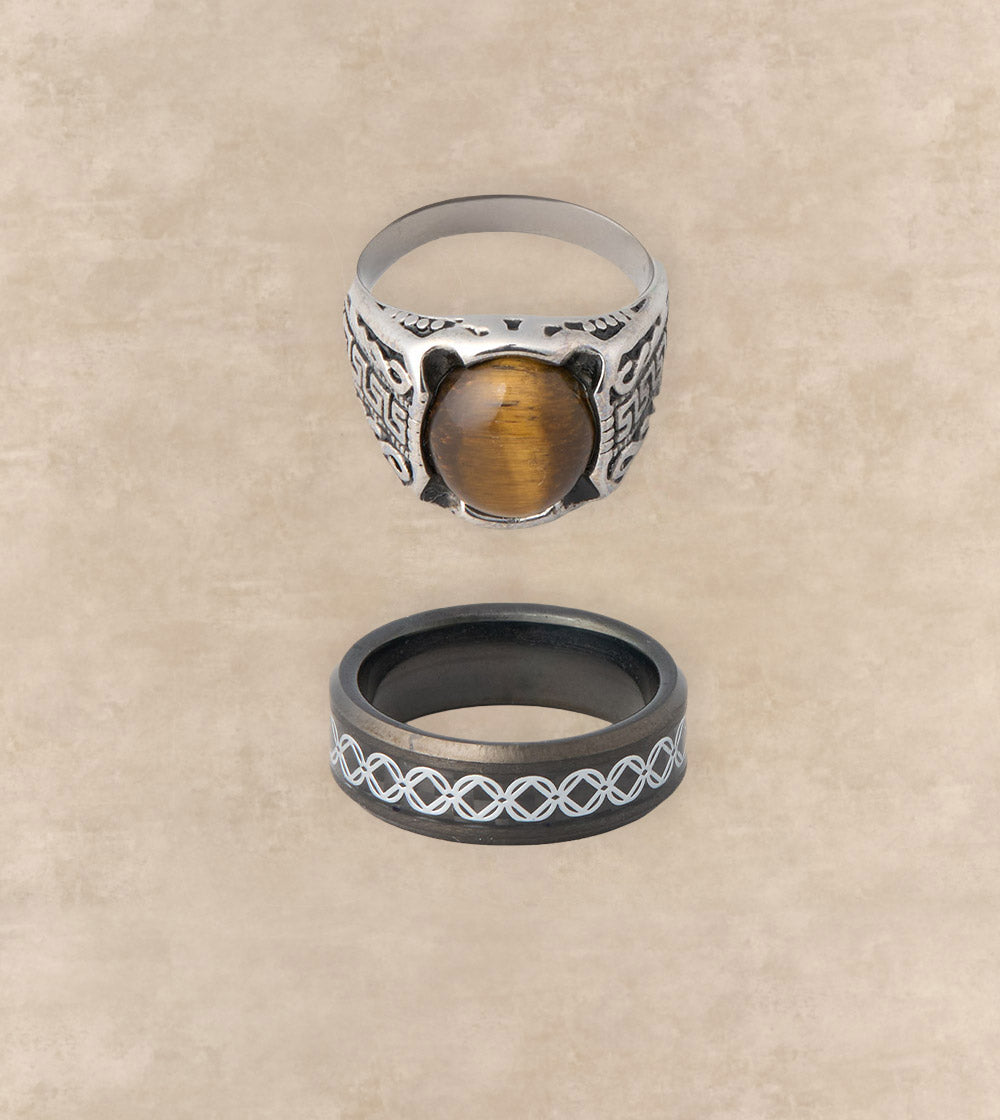 Men Ring Set