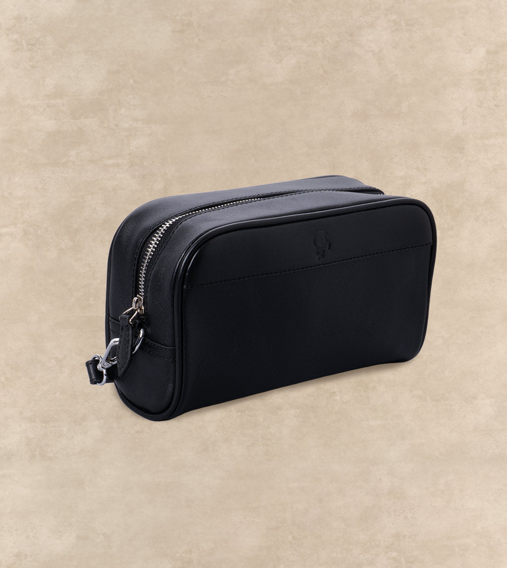 Men’s Leather Wristlet Bag