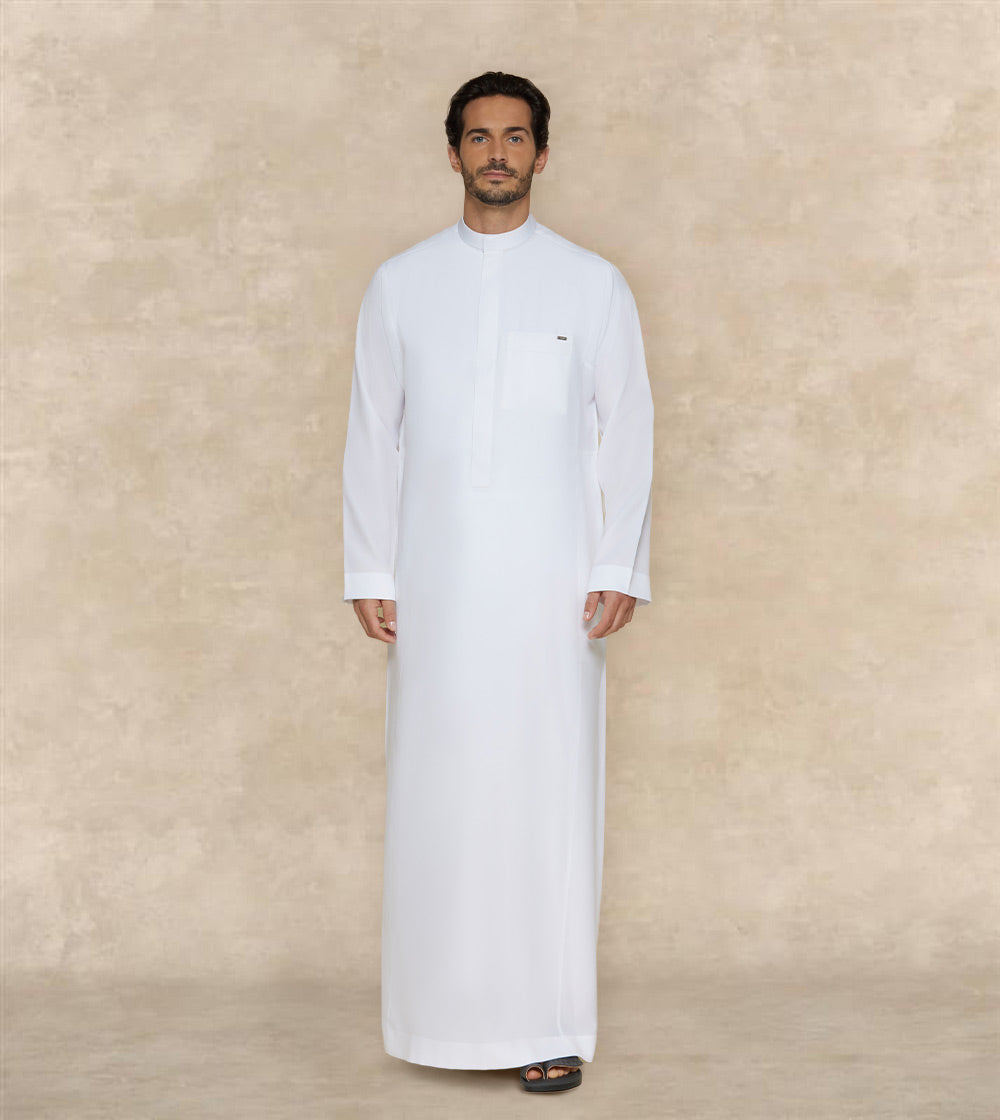 Classic White Thobe