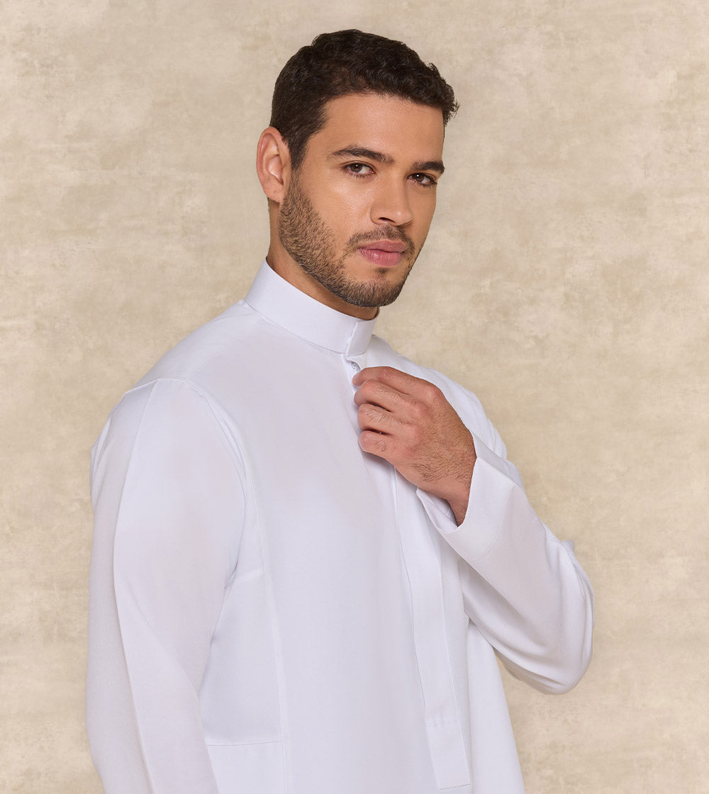 Formal White Thobe