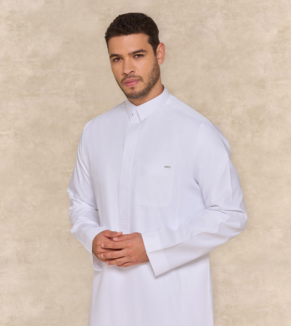 Formal White Thobe