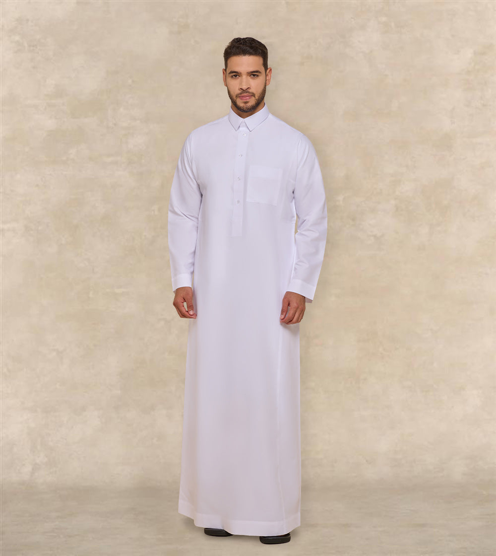 Classic White Thobe