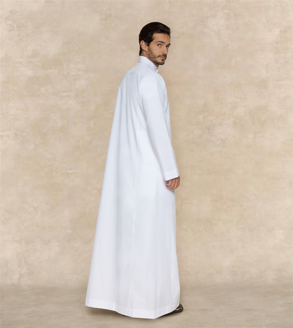 Modal White Thobe