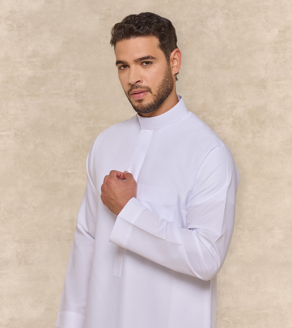 Classic White Thobe